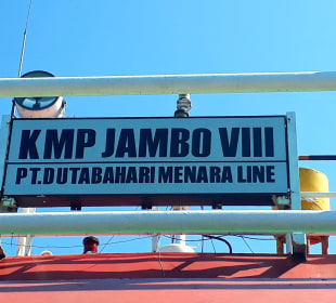 Fähre Java – Bali