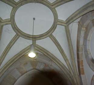 Die Decke der Kirche