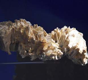 Mineraliensammlung im Park