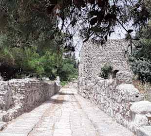 Westliches Ausgrabungsgelände