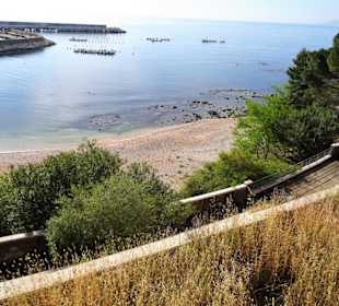 Impressionen vom Strand Cala Gonone