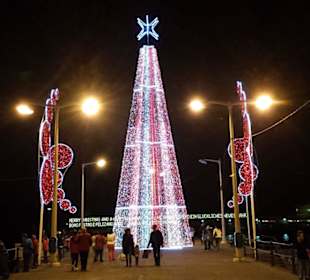 Weihnachtsbeleuchtung in Funchal