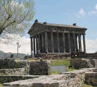 Tempel Garni - Sonnentempel, Ffresken