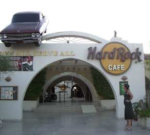 Hard Rcok cafe von aussen