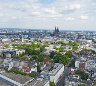 Gute Aussicht auf Köln