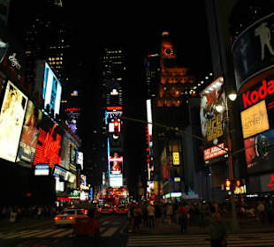 Times Square at night