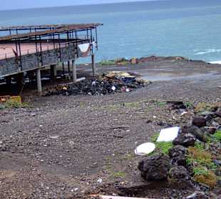 Richtung Strand Playa Arena