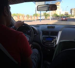 Sehr angenehme Fahrt mit Mohammed