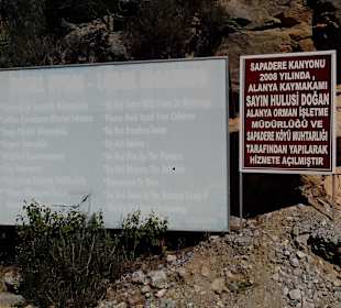 Sapadere Canyon