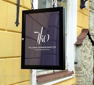 Schild des Tallinna Kammerorkester, Pikk 26