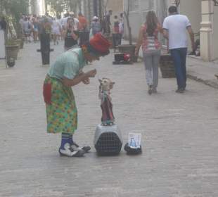 Künstler in Havanna