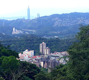 Maokong Gondel -  Rund um Tempel Station