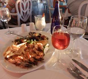 Platter im Blowfish-Restaurant