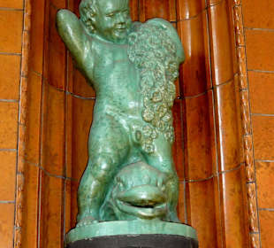 Erinnerung an eine andere Epoche in der Halle