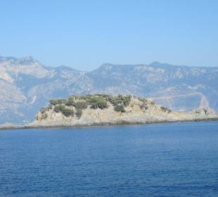 Einer der vielen Inseln