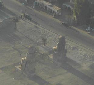 die Kollosse von oben