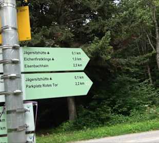 Sonnenaufgangs-Rundwanderung Rübgarten