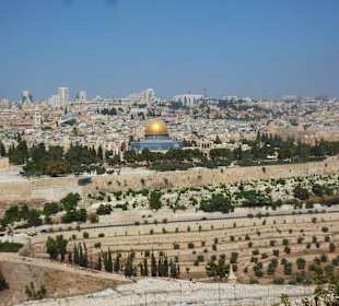 Blick auf Jerusalem Altsadt