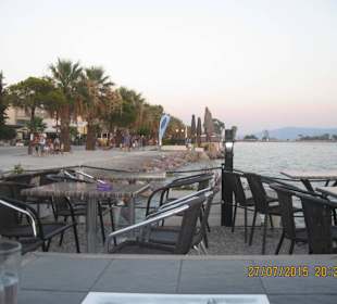 Blick zur Promenade