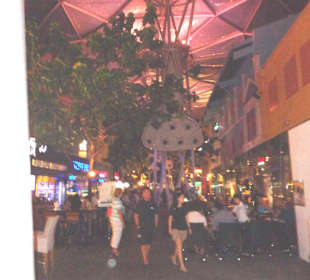 Clark Quay am Abend