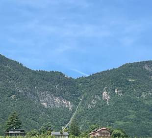 Blick auf die Mendelbahn