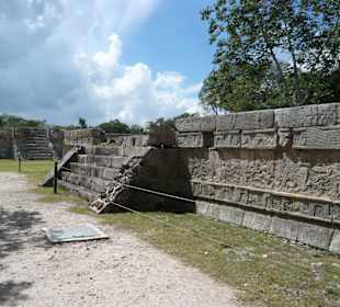 Die Ruinen von Chichen Itza