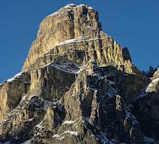 Südseite Sassongher von Corvara