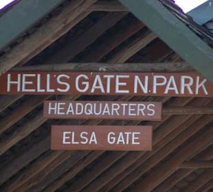 Eingang Park Hells Gate