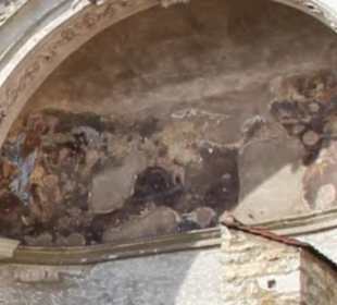 Ruine der Stiftskirche Obermünster