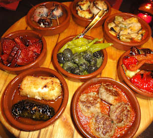 Gemischte Tapas-Auswahl