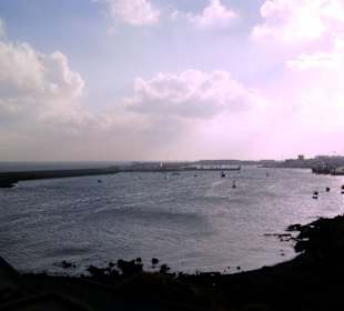 Blick vom Castillo de San Jose (Kunstmuseum)