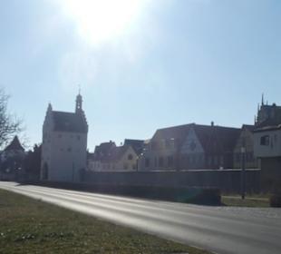 Bei der Wehrmauer von Sulzfeld