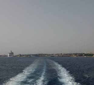Die Überfahrt nach Marmaris vom Rhodos aus