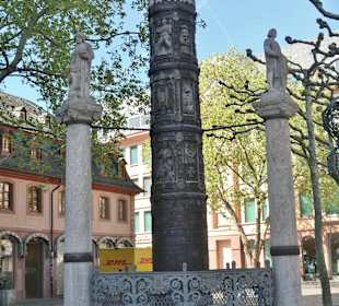 Bei einer Stadtführung durch Mainz