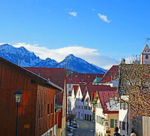 Bild 7 / Ausblick zurStadt Füssen / Tannheimer Alp