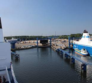 RoRo Anlage der Fährlinien am Skandinavienkai