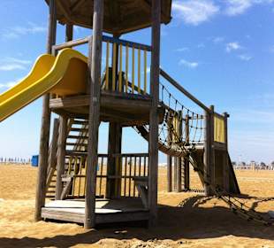 Spielplatz am Strand 