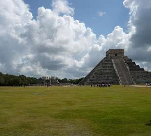 Die Ruinen von Chichen Itza