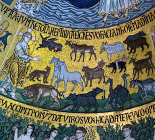 Mosaik: Schöpfungsgeschichte