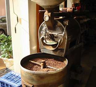 Kaffeegeschäft in der Stadtmitte