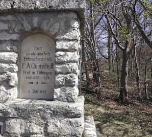 Prof. Quenstedt Denkmal