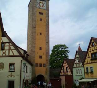 Burgturm in Rothenburg o.d. Tauber