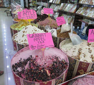 Side Stadt Teegeschäft