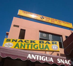 Snack bar Antigua Kasbah playa del ingles