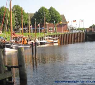Der Museumshafen von Carolinensiel