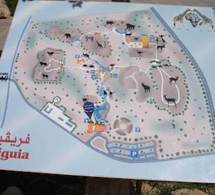 Übersichtsplan Figuia Park bei Enfidha