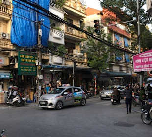 Typische Bebauung Hanoi Altstadt