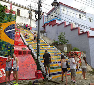 Fliesen aus der ganzen Welt sind hier verbaut