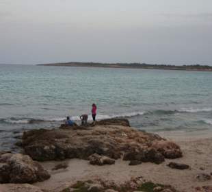 Strand am Ender der Fussgängerzone