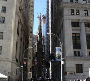 Blick auf die Trinity Church